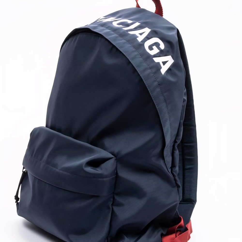 Balenciaga Navy Blue Backpack